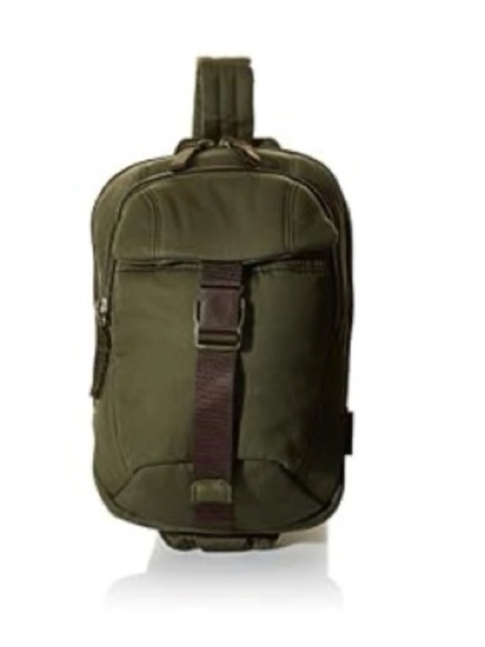 Vera Bradley Women's Cotton Utility Sling Backpack in Olive Green